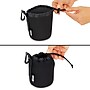 USA GEAR FlexARMOR Lens Pouch Cases, Black, 3-pack (GRFALC3100BK)~#|#~F4DAB59A-50AE-4292-88CBC4B234DE6FAA_sc7