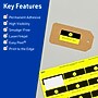 Avery Rectangle Multipurpose Labels, 1" x 2-5/8", Neon Yellow, 320/Pack (94201)~#|#~F4E2DC11-3930-4C7B-A7D93AFBE05739A9_sc7