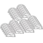 Charles Leonard 180-Degree Protractor, 4", Clear, 12/Pack, 3 Packs/Bundle (CHL77104IP-3)~#|#~F4E2F024-5102-44D1-BE3AFED939EA1E13_sc7