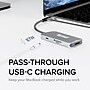Plugable USB C Hub Multiport Adapter, 7-in-1 Hub, 87W Charging (USBC-7IN1)~#|#~F4E9FADC-939F-4972-B3873EF77E7BDE8B_sc7
