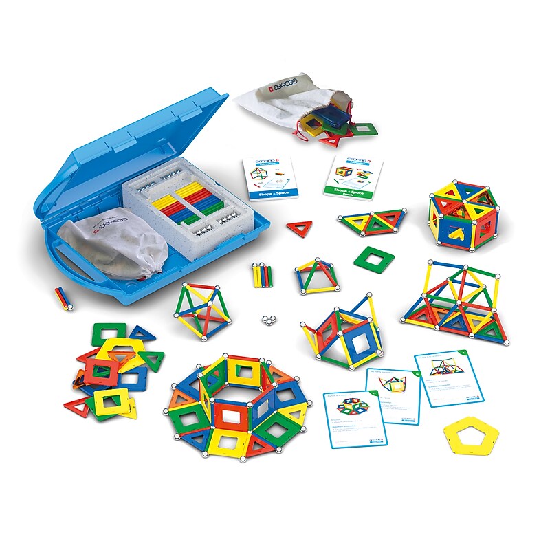 Geomag Geometry Lab Recycled, 244 Pieces (GMW236) image 1