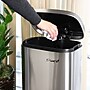 Elama Stainless Steel Indoor Step Trash Cans, 8 Gallon, Silver, 2/Pack (938121376M)~#|#~F4F0AD54-9162-4368-8B93E387FBF9E6FD_sc7