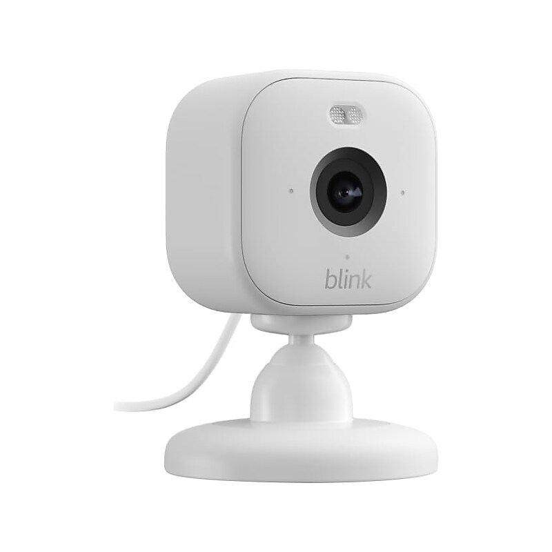 Amazon Blink Mini 2 Indoor/Outdoor Wireless Smart Camera, 1-Channel, White (B0BWWZXWPL) image 1