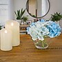 National Tree Company 8" Blue Hydrangea Bouquet in Glass Vase (MT81-47HYD20GBL)~#|#~F4F9ABF4-8C76-46B1-854BF3772235D355_sc7