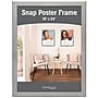 Excello Brands 18" x 24" Plastic Snap Frame, Vertical/Horizontal, Wall Mounted, Gray Oak (SF-1824-GRYOAK)~#|#~F4FEA568-0933-4E6E-9E0D7186F1C7F879_sc7
