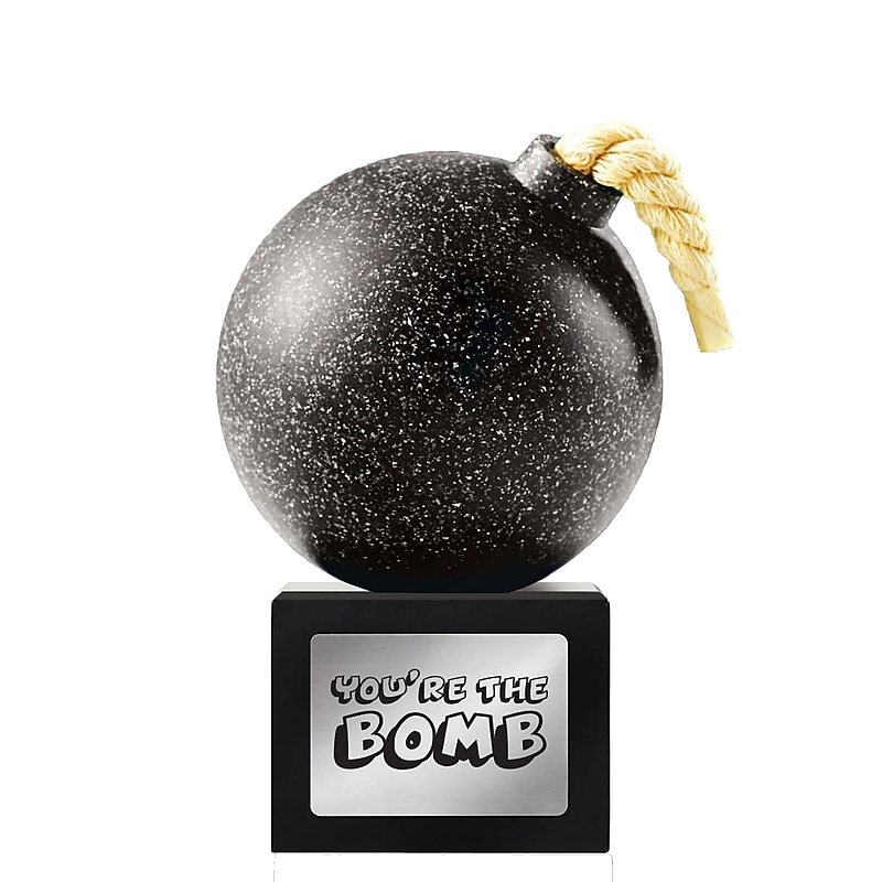 Baudville The Bomb Trophy, You're the Bomb (1375010S31) image 1