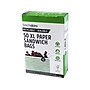 LunchSkins Paper Sandwich Bag, 9.4" x 7.1" x 2", White/Green, 50/Box (865772000494)~#|#~F5007F4C-CF70-40E6-A7F70B2F7EDF78BC_sc7