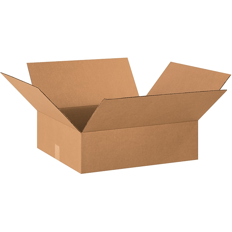 20" x 18" x 6" Shipping Boxes, 32 ECT, Brown, 25/Bundle (20186) image 1