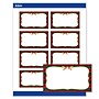 Avery Gold-Red-Green Plaid Matte Blank Card, White, 80/Pack (S00-FEX)~#|#~F503E653-C686-46B1-BE2ADD17589585A7_sc7