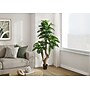 Monarch Specialties Inc. 83" Artificial Monstera Tree in Pot (I 9596)~#|#~F5064C04-5E9A-498C-A47A3B1F6D21FFD5_sc7