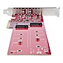 StarTech.com 2-Port M2 PCIe SSD Adapter Card, PCI Express Card for NVMe Drives (DUAL-M2-PCIE-CARD-B)~#|#~F508D12F-016B-49EF-A0B771E389145F02_sc7