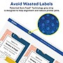 Avery Laser/Inkjet Multipurpose Labels, 2" x 2", Glossy Clear, 1200/Box (94107)~#|#~F509034E-1BE2-45C3-992C8AFA744F7F66_sc7