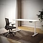 FlexiSpot ET262 55"W Electric Rectangular Adjustable Standing Desk, White (4SPL-S09010076)~#|#~F50943D3-36A0-480A-AFF8E024603D4A62_sc7