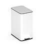 Nine Stars Stainless Steel Step Trash Can, 2.6 Gallon, White (XZD-10-88WH)~#|#~F50B24CF-47BD-426F-985770337665B562_sc7