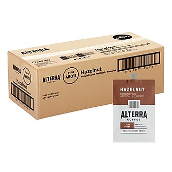 FLAVIA ALTERRA Hazelnut Coffee Freshpacks, 100/Carton (MDRAA185)