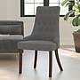 Flash Furniture HERCULES Paddington Series Fabric Tufted Accent Chair, Armless, Gray (QYA08GY)~#|#~F512564A-25DB-4255-8B7591A2001B646C_sc7