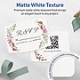 Avery Arched Rectangle Integrated Cards, Matte White, 10/Pack (19479399685)~#|#~F5134100-05A1-47E7-A50521C1CE01C6CA_sc7