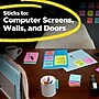 Post-it Super Sticky Notes, 1-7/8" x 1-7/8", Supernova Neons Collection, 90 Sheets/Pad, 8 Pads/Pack (622-8SSMIA)~#|#~F5151F77-50F1-4F92-8521E1A9932AB733_sc7