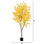 Nearly Natural 8' Autumn Maple Artificial Fall Tree (T4811)~#|#~F51A358E-D859-462C-993FDBD06EEF3AB6_sc7
