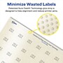 Avery Pearlized Ivory Heart Shaped Multipurpose Labels, .75" x .75", Ivory, 2000/Pack (94601)~#|#~F51D3884-B57B-42AB-950C217DABE39F65_sc7