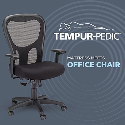 Tempur-Pedic Ergonomic Mesh Swivel Task Chair, Black (TP9000) Sansujyuku sansujyuku.com