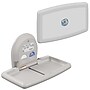 Koala Kare Baby Changing Station, Horizontal Mount, Polypropylene, White Granite (KB300-00)~#|#~F51EA48B-2011-4A6E-827E6F8AC28F0451_sc7