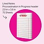 Post-it Mini List Notes, 2.9" x 3.8", 75 Sheets/Pad (SPE-34P-6)~#|#~F5240C38-4C98-46E3-809404276AC37C9A_sc7