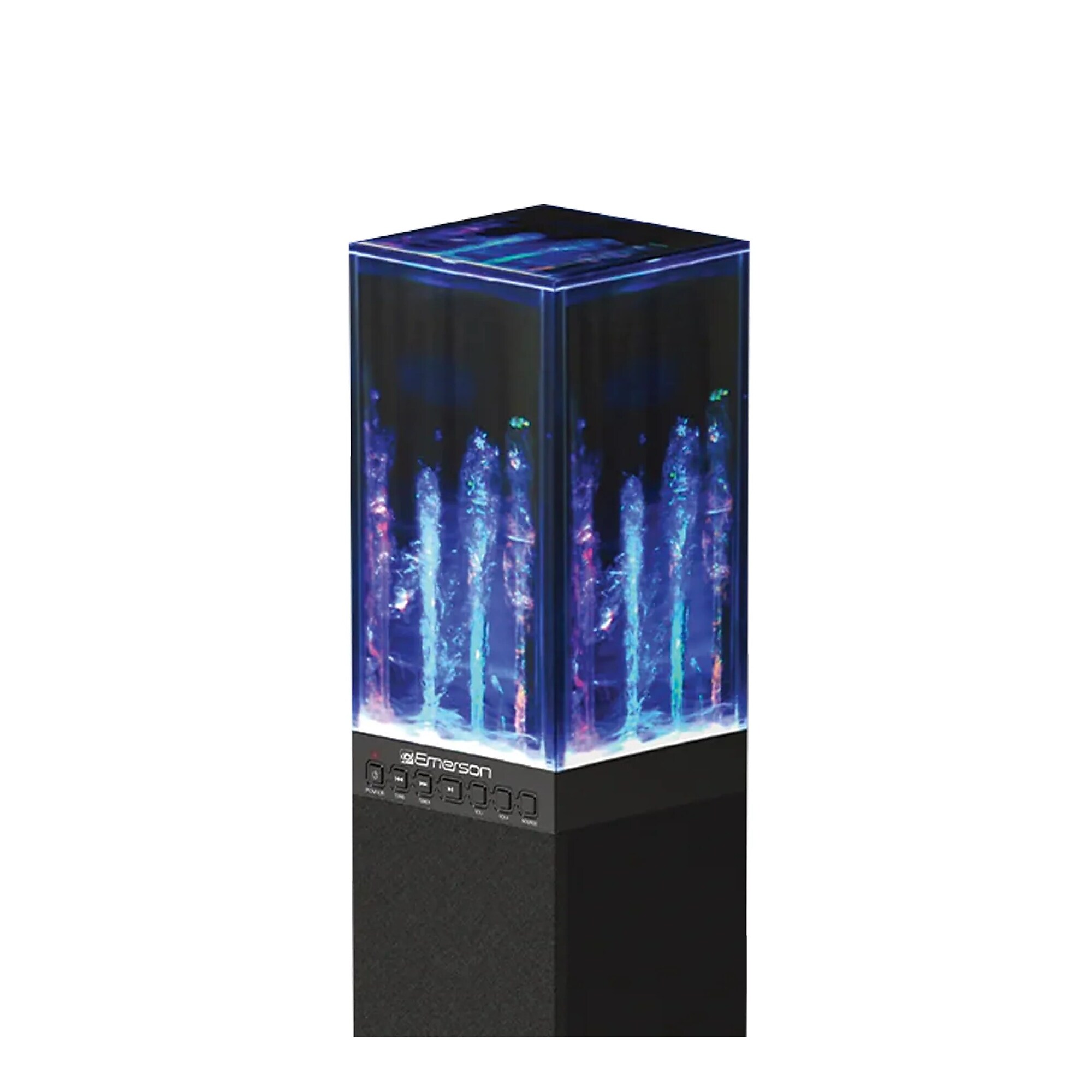 Emerson Dancing Water Bluetooth Light Tower Speaker System, Black (EHS-2001) Simolary simolary.com