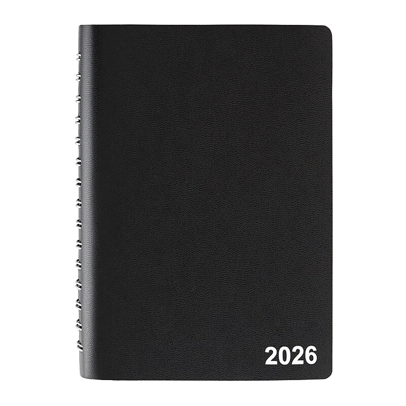2026 Staples 5" x 8" Daily Appointment Book, Assorted Colors (ST12933-26) image 1