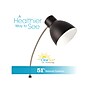 OttLite Adjust LED Desk Lamp, 22", Black/Silver Matte (CS01KC9-SHPR)~#|#~F5297A82-716F-44D8-8AB8873C2C77D91A_sc7