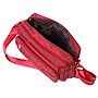 Nicci Polyester Cross-Body Quilted Bag, Red (CBMGN01-RED)~#|#~F529F92B-DE0D-48A3-9FD74DDB1CB19E45_sc7