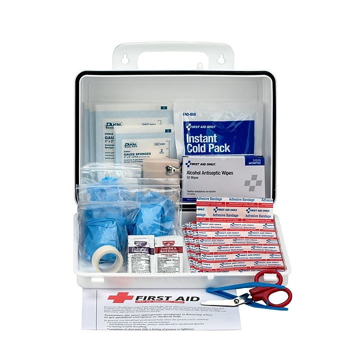 PhysiciansCare 135 pc. First Aid Kit, 25 People, White (60002