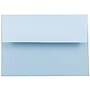 JAM Paper A2 Invitation Envelope 4 3/8" x 5 3/4", Baby Blue, 100/Pack (155624d)~#|#~F5304BBB-98C4-4F7F-BE6B028A265566B8_sc7