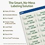 Avery Dissolvable Rectangle Multipurpose Labels, 1" x 2-5/8", Off-white, 750/Pack (94200)~#|#~F530AAF6-FCB5-42E7-B31A52BA48A72F8B_sc7