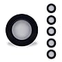Bulbrite 14 Watt 7" LED Disc Light with Pigtail - 3000K Soft White Light, 1100 Lumens, Black, 6/Pack (862901)~#|#~F531248F-E40E-44D7-B4363E059322BADC_sc7