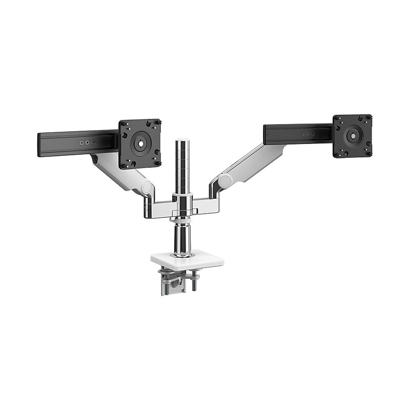 Humanscale M/Flex for M2.1 Dual Monitor Arm, Polished Aluminum (X22SBW) image 1