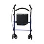 Medline Basic Knockdown Folding Rollator, Adult, Blue (RLKD-150S-6B)~#|#~F5354DCC-BD96-4EA7-AA1EB329D6B40405_sc7