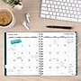 2027 Mead Essentials 7" x 8" Calendar Year Monthly Planner, Plastic Cover, Teal (CRM8304227)~#|#~F53591E3-0C8A-4E5D-91BE370AF3B91286_sc7