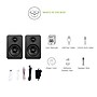 Kanto YU2 KTYU2MB 100W Indoor Desktop Speaker, Matte Black~#|#~F53BCEC8-0B13-4FEC-B51C6899ACF969AB_sc7