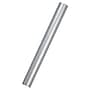 JAM Paper Short Mini Roll Wrapping Paper, 26.3 sq. ft., Silver, 2/Pack(277013538263a)~#|#~F544272F-D00E-4407-AA4445FEB48364D5_sc7