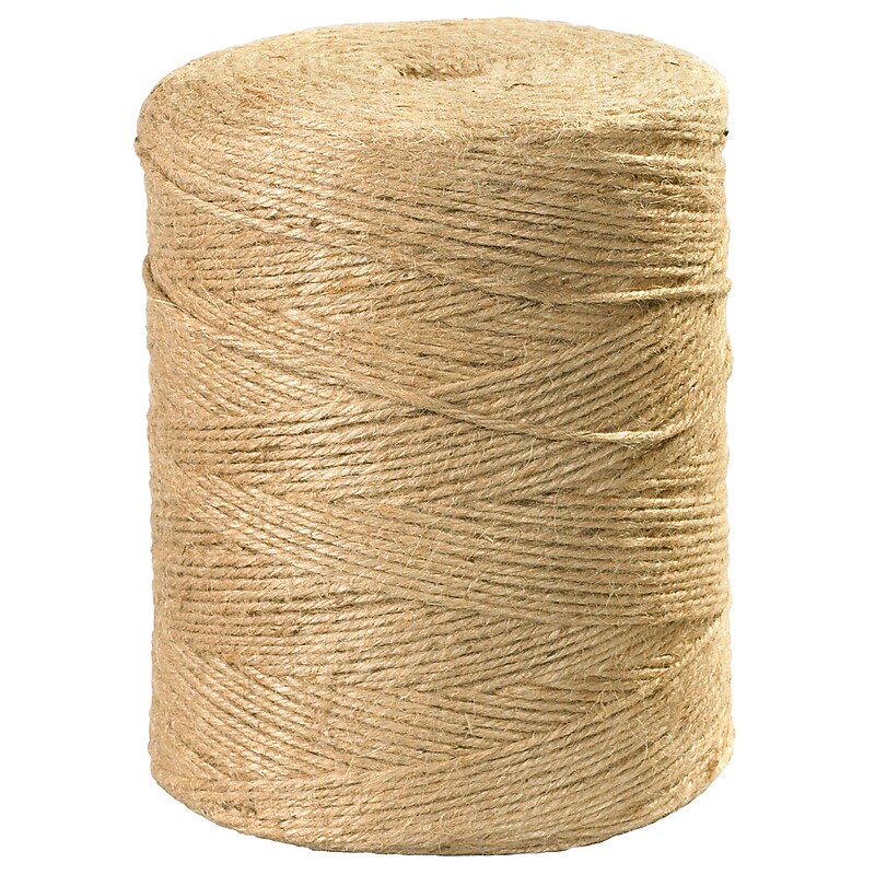 Partners Brand Jute Twine, 5000 ft., Brown (TWJ500) image 1