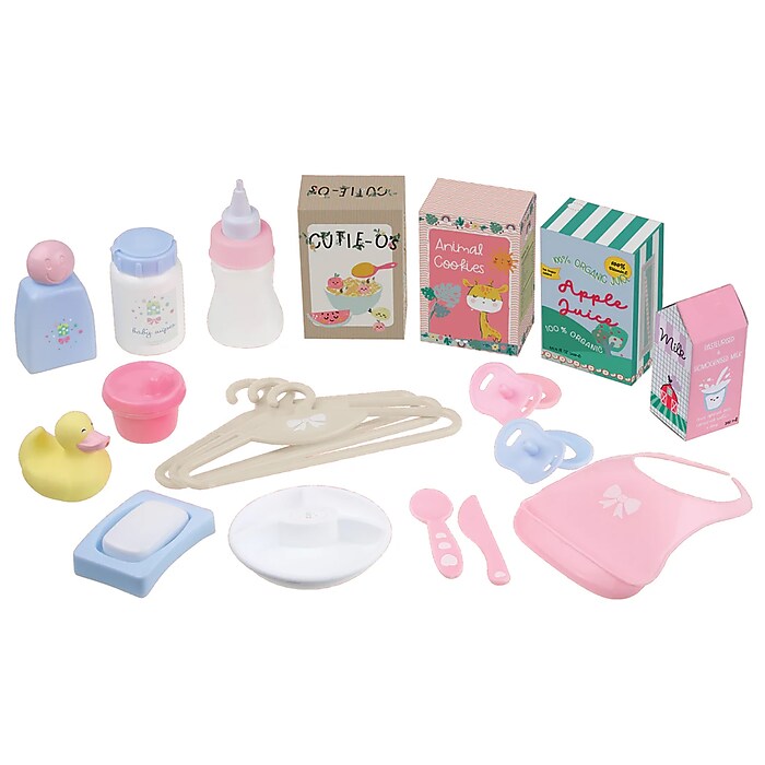 JC Toys For Keeps! Baby Doll Essentials Accessory Bag, 29/Set