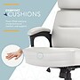 Click365 Classic Ergonomic Bonded Leather Swivel Executive Chair, Light Gray (CCHR10022C)~#|#~F54783DE-0210-4F56-800EF8BE6F7C3166_sc7