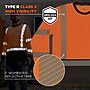 Ergodyne GloWear 8371BK High Visibility Long Sleeve Black Bottom T-Shirt, ANSI Type R Class 3, Orange, Large (22304)~#|#~F54971B8-F7E9-409D-B726431F8660827D_sc7