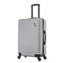 DUKAP Discovery 25.59" Hardside Suitcase, 4-Wheeled Spinner, TSA Checkpoint Friendly, Silver (DKDIS00M-SIL)~#|#~F54A762E-2F77-45E0-97BD926CDC62173B_sc7