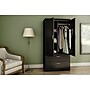 South Shore Acapella Wardrobe Armoire, Pure Black (5370038)~#|#~F54A8D4F-5769-4E0E-B123A3908EDA5958_sc7