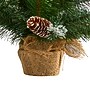 Nearly Natural 2' Frosted Pine Artificial Christmas Tree in Burlap Base (T1694)~#|#~F54CD38A-03D8-4135-8DA1A44FF39A7840_sc7