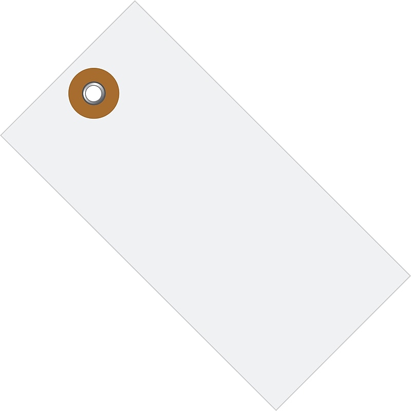 Tyvek Shipping Tag, 6 1/4" x 3 1/8", White, 1000/Carton (G13081) image 1