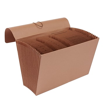 Staples Heavy‑Duty Expanding File, A–Z Index, Letter Size, Durable