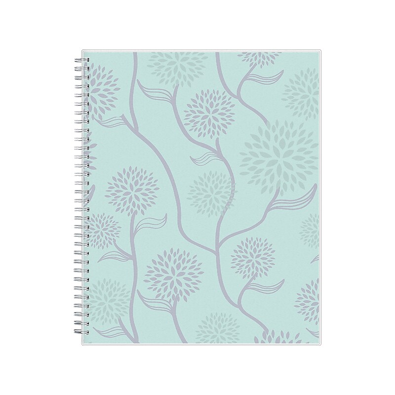 2024 Blue Sky Rue Du Flore 8.5" x 11" Weekly & Monthly Planner, Blue/Purple (101602-24) image 1